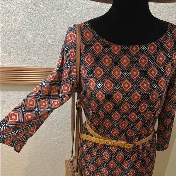 Bohomeian Geometric Patterned Dress! - Picture 4 of 15